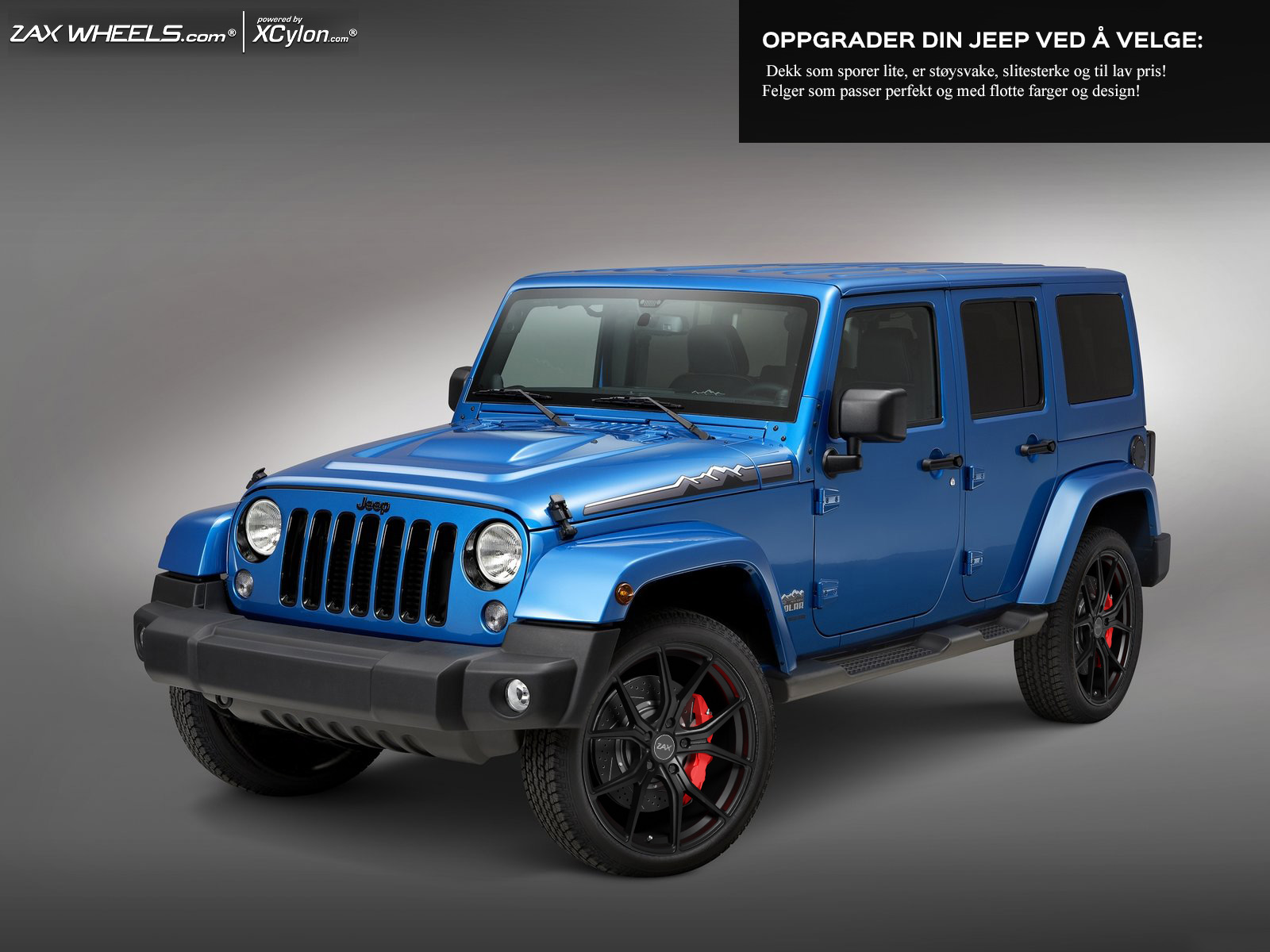 Rims And Tires For Jeep Wrangler Tj 97 06 Megahjul