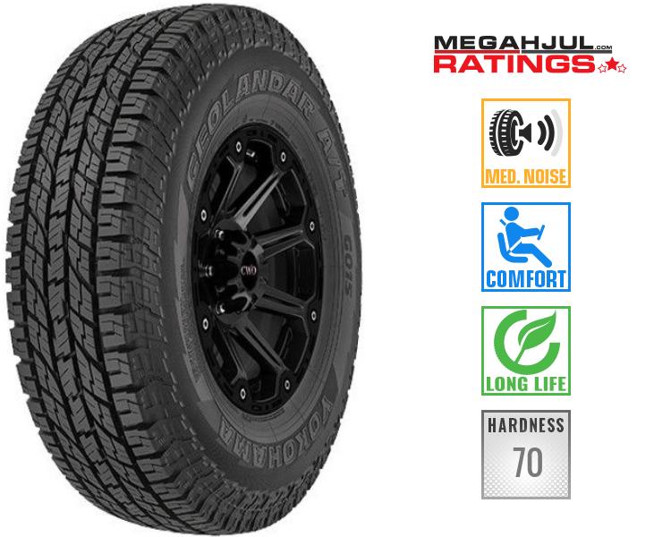 315/70R17 YOKOHAMA GEOLANDER A/T G015 315/70 R17 121S -ALL SEASON